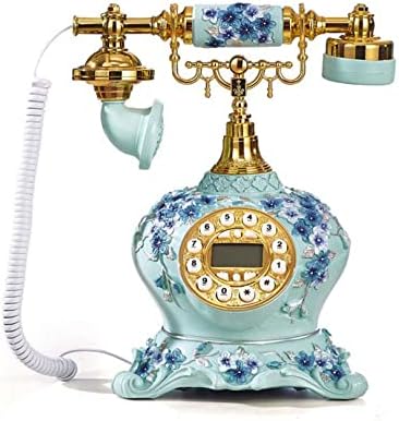Vintage Retro Telefon Antik Telefon Régimódi Vezetékes Telefonok a Push Gomb LCD Kijelző Alkalmas Otthoni Dekoráció, Iroda, Hotel