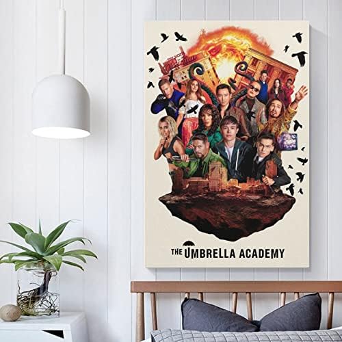 Plakátok A Esernyő Academy-Season 1 Szoba Decor for Men Wall Art Festmények Vászon Fali Dekoráció lakberendezés Nappali Dekor Esztétikai