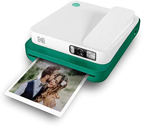 Kodak Mosoly Klasszikus Digitális Fényképezőgépet, Bluetooth (Zöld) w/ 10 Csomag 3.5x4.25 hüvelyk Prémium Zink Nyomtatás fotópapírra.