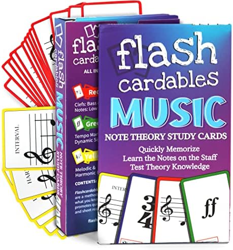Flashcardables Prémium Zene Flash Kártyák