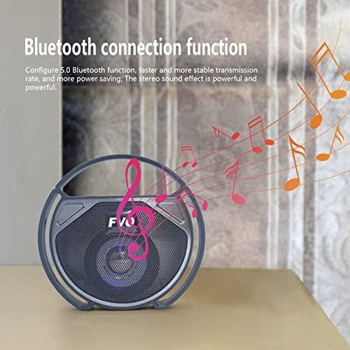 6VLV82 Hordozható Hordozható Bluetooth Hangszóró Kültéri Vezeték nélküli Mélysugárzó Mini porálló Hang Fm Hang Gyors Functi