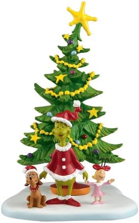 Osztály 56 Grincs Falvak Üdv Karácsony Tartozék Figura, 5.625 inch (4024836) , Zöld