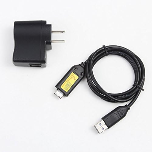 MaxLLTo USB-HÁLÓZATI Adapter Akkumulátor Töltő Kábel Samsung SL201 SL202 SL203 Kamera