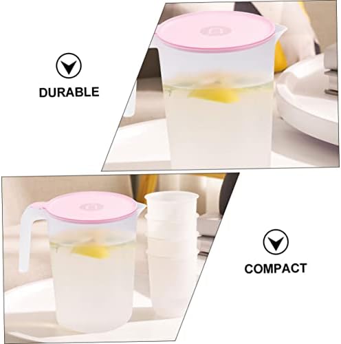 YARNOW 1 Állítsa a Hideg Víz Üveg Meghatározott Mérési Cups Beállítása Hydroflask Citrom ivópohár a Fedő Légmentesen Korsó Limonádé