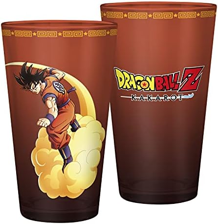 ABYstyle Dragon Ball Z Kakarot Goku Nimbus törpe Iszik, 1 Üveg 14 Oz DBZ Drinkware Haza Essentials DBZ Anime Manga Ajándék