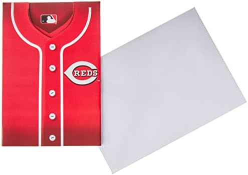 Cincinnati Reds Major League Baseball Gyűjtemény - Meghívó & Köszönöm Kártya Beállítása