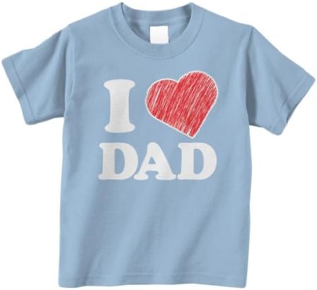 Threadrock Kisfiúk Szeretlek Apa Csecsemő/Kisgyermek Póló