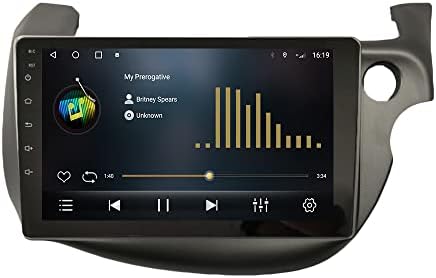 Android 10 Autoradio Autós Navigációs Sztereó Multimédia Lejátszó, GPS, Rádió, 2.5 D érintőképernyő forHonda Illik 2007-2014 RHD Octa-Core