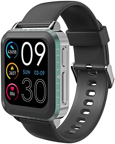Intelligens Karóra Ajándék Férfiak, Nők, Egészség, Fitness Smartwatch a pulzusszám iphone kompatibilis,1.7 Teljes érintőképernyő Aludni