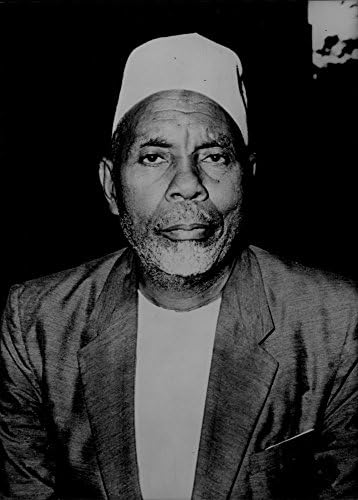 Vintage fotó, Portré Sheikh Thabit Kombo.