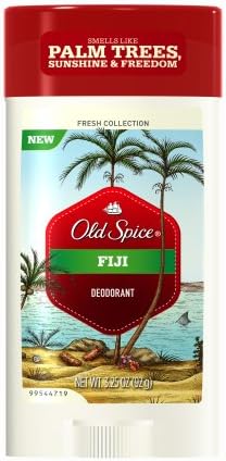 Old Spice Friss Gyűjtemény Fidzsi Dezodor, 3.25-Uncia (Csomag 2)