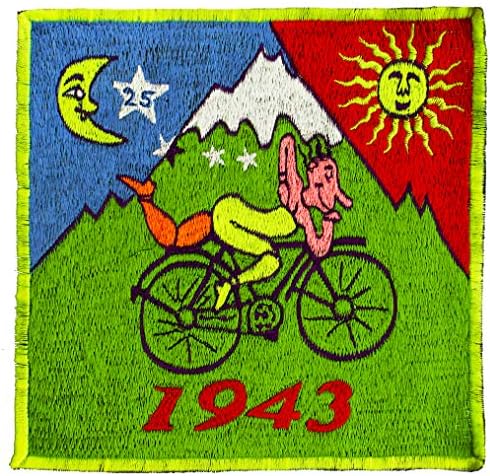 ImZauberwald LSD Bicycleday ~7 hüvelykes, Kézzel készített Albert Hofmann Ünnep Javítás