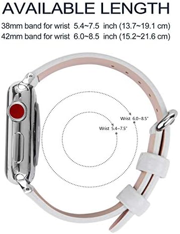 Kompatibilis Apple Watch - 38mm / 40mm / 41 mm-es (Serie 7/6/5/4/3/2/1) Bőr Karkötő Karkötő nemesacél Csattal, illetve Adapterekkel - Elegáns