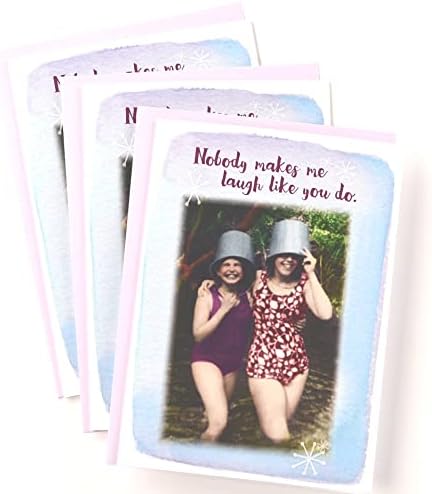 FÁT ÜDVÖZLET Vicces Nők Születésnapi Üdvözlőkártya (5 x 7), amelyet Általában a Képek | 3 darabos + 3 Boríték (Lifegaurds)