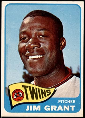 1965 Topps 432 Jim Grant Minnesota Twins (Baseball Kártya) EX/MT Ikrek