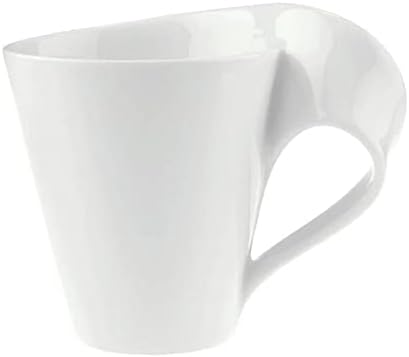 Villeroy & Boch Új Hullám Porcelán Bögre Kávézó, 1 Gróf (Csomag 1), Fehér