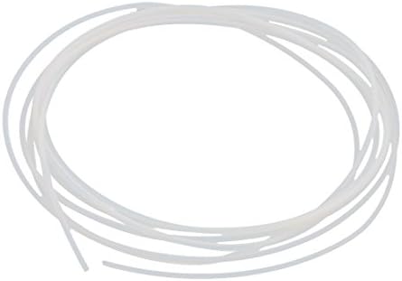 Aexit 1mm x Kábel Menedzsment 1,6 mm PTFE Cső Cső Cső 2 Méter 6.6 Ft a 3D-s Kábel Ujjú Nyomtató RepRap