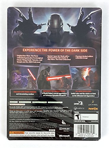 Star Wars The Force Unleashed: Ultimate Sith Edition -Xbox-360