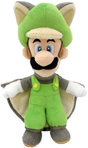 Super Mario Plüss Sorozat Plüss Baba: 10-Es Mókus / Musasabi Luigi