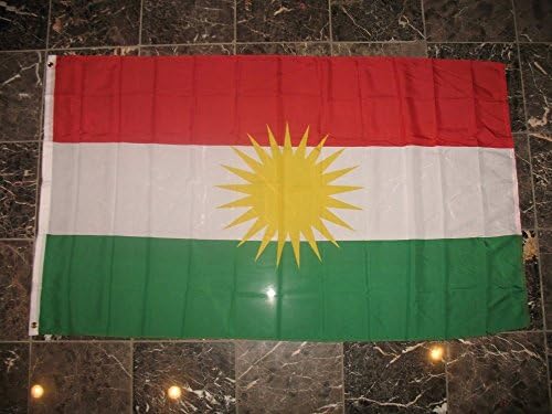 3x5 Kurdisztáni Durva Tex Kötött Zászló 'x5 3' Banner