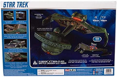 Sarki Fény a Star Trek Klingon K nem'inga 2T 1:135 Modell Készlet