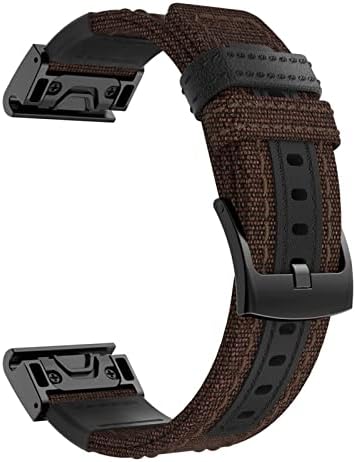 DJDLFA 26 22mm gyorskioldó Watchband Szíj, a Garmin Fenix 6 6X 5X Pro 5Plus MK2i Enduro D2 Delta PX Óra Easyfit karkötő (Szín : R, Méret
