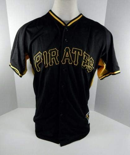 Pittsburgh Pirates Hernandez 70 Játék Használt Fekete BP ST Jersey PITT33016 - Játék Használt MLB Mezek