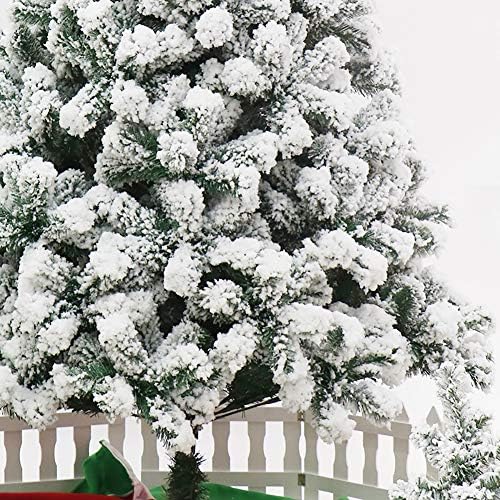 DULPLAY 4 Ft Prémium Snoin Özönlöttek Csuklós Mesterséges Karácsony Fa, Fém Állvány, Környezetbarát Díszített Fákon, az Ünnep-Zöld 4Ft(120cm)