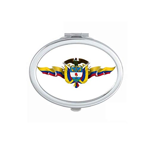 Amerika, Kolumbia Zászló Nemzeti Jelkép Tükör Hordozható Fold Kezét Smink Dupla Oldalon Szemüveg
