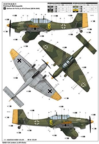Trombitás 02420 Modell Kit Junkers Ju 87 A Stuka