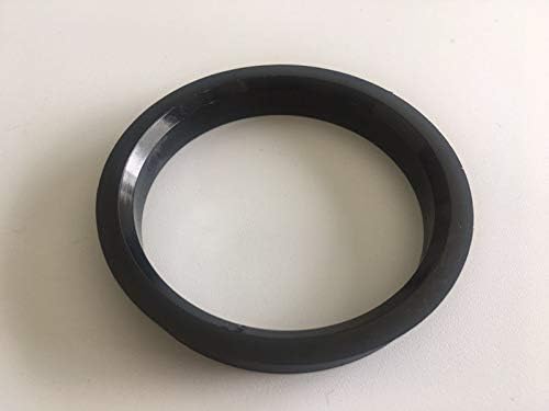 NB-AERO (4) Polycarbon Hub Központú Gyűrűk 66.56 mm (Kerék), hogy 60.1 mm (Hub) | Hubcentric Középső Gyűrű 60.1 mm 66.56 MM