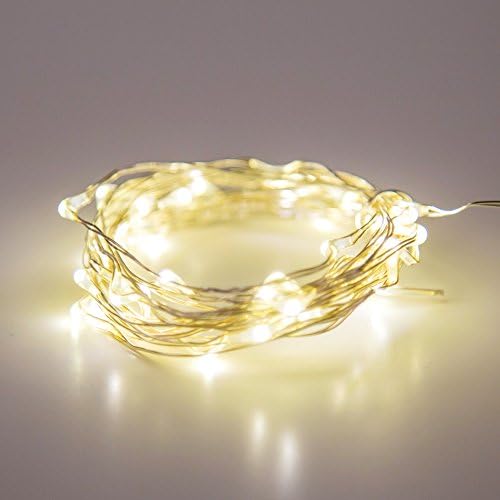 Truu Design 40 CTG Dekoratív Világító LED String Fények, 6.5 méter Meleg Fehér
