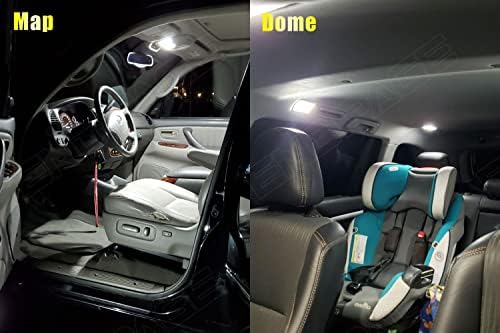 ENDPAGE 18-Darab Odyssey Belső LED Világítás Készlet Honda Odyssey 2011 2012 2013 2014 2015 2017 Fehér 6000K Belső LED Világítás