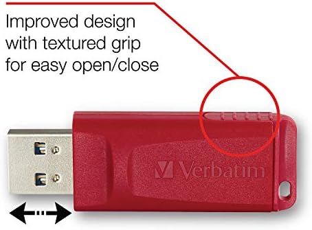 Verbatim 8GB Store 'n' Go USB pendrive - PC / Mac Kompatibilis - 3pk, Piros, Zöld, Kék - 98703