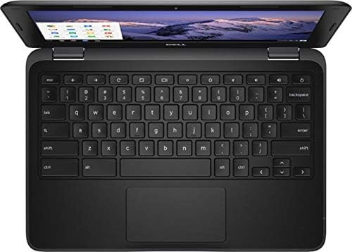 2019 Dell Chromebook 11 C3181 11.6 Laptop, Intel Celeron N3060 akár 2.48 GHz, 4 GB RAM, 16 gb-os eMMC Flash Memória, 802.11 ac-WiFi,