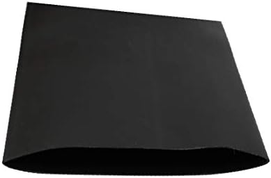 X-mosás ragályos 1M Hosszú, 35 mm-es Belső Átm. Poliolefin Hő Zsugorodó Cső Fekete Vezeték Javítása(1M de largo 35 mm, de diámetro belső.