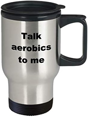 Aerobic Utazási Bögre, Csésze, a Gyakorlat pedig Működik - e Beszélni, aerobic, hogy nekem