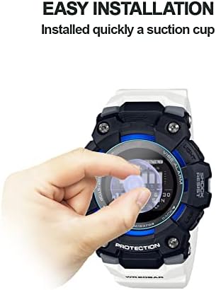 MIHENCE Kompatibilis Casio G-Shock G-Csapat GBD-100 képernyővédő fólia, 9H Anti-Semmiből Edzett Üveg Védőfóliát a G-Shock