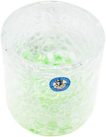Kirakobo Rock Üveg (Zöld), Átmérő 3.0 hüvelyk (7,6 cm), Tengeri Buborékok