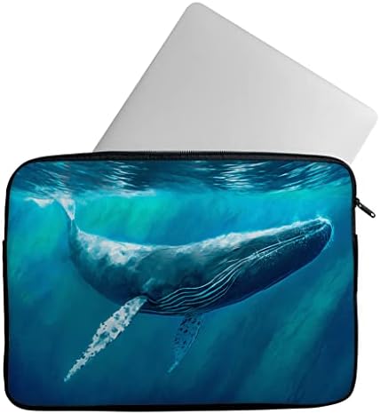 Kék Bálna Mac Book Pro 16 Hüvely - Óceán Élet Laptop Sleeve - Tengeri Élet Mac Book Hüvely