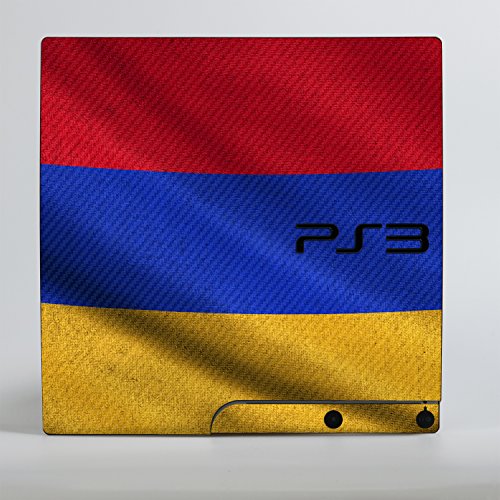 Sony Playstation 3 Slim Design Bőr zászló Örményország Matrica Playstation 3 Slim