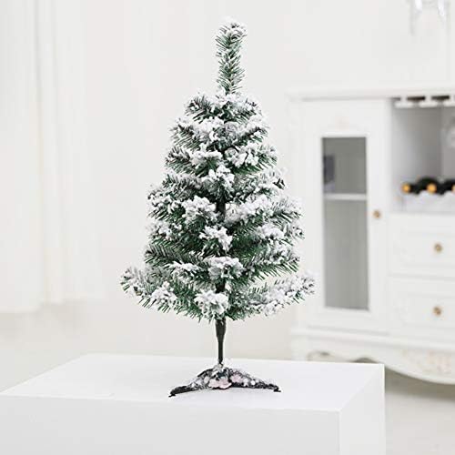 ZPEE 9.8 ft Karácsonyi Dekoráció Hó Özönlöttek Anyag PVC karácsonyfa, Mesterséges Fém Állvány Könnyen Összeszerelhető Csupasz Fa