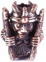 Paracord Gyöngy Loki Viking Isten - Paracord Gyöngy Kés Zsinór a Bronz