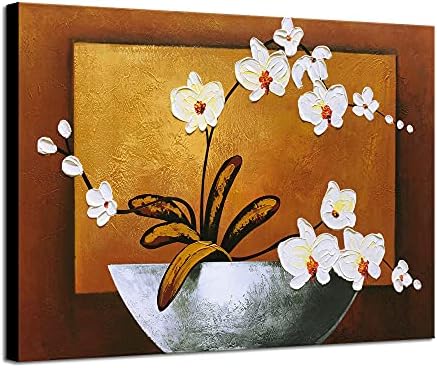 Wieco Művészeti Orchidea Virág Olaj Festmények, Vászon Wall Art Kész Lógni Nappali, Hálószoba, Otthon Dekoráció Modern - Ban