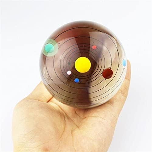 n/a 3D kristálygömb a Napelemes Rendszer Led-es Világítás Bázis Miniatűr Bolygók Modell üveggömb Golyókat, Dísz, Otthon Dekoráció