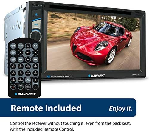 Blaupunkt SANJOSE 120 6.2-Es Érintőképernyős DVD Multimédia-Vevő Autó Hifi, Bluetooth