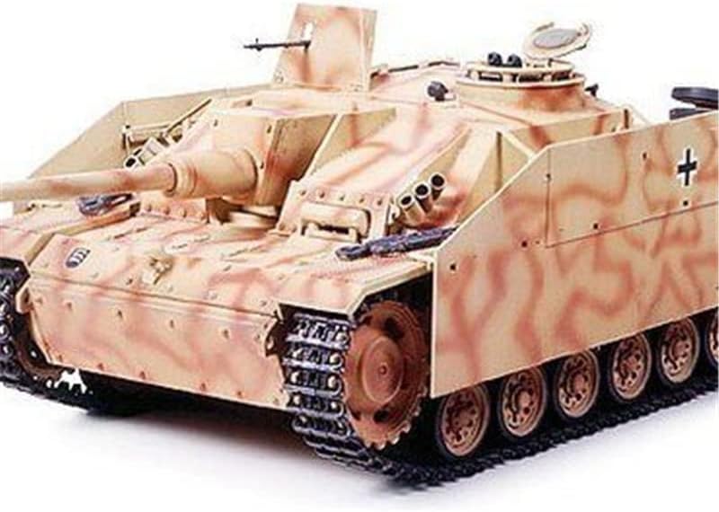 a Tamiya német Sturmgeschutz III Ausf. G Korai Változat Fém Sínek 1/35 ABS Tank Előre elkészített Modell