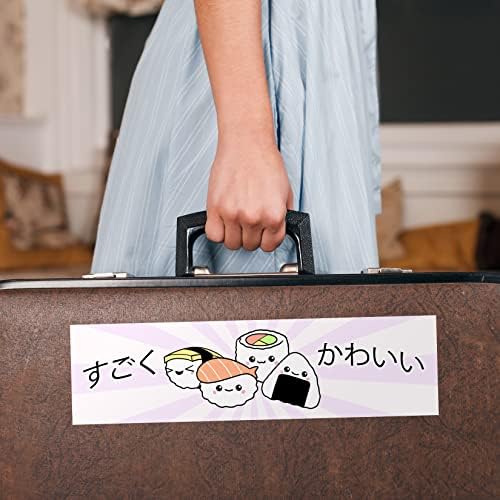 Sogoku Kawaii Sushi Matrica, Matrica Notebook Autós Laptop 11x3 (Szín)