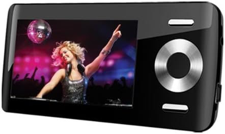 Coby MP815-8GBLK a 2,8 Hüvelykes Szélesvásznú Videó, MP3 Lejátszó, FM 8 GB (Fekete) (Megszűnt gyártó által)