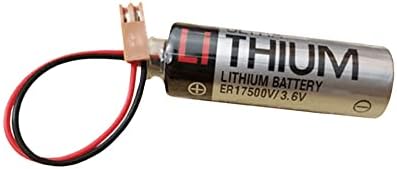 BALOLO (6-Pack) ER17500V/3,6 V 2700mAh Lítium Vezérlő Elemek NYRT CNC Tartalék Akkumulátort a Barna Csatlakozó